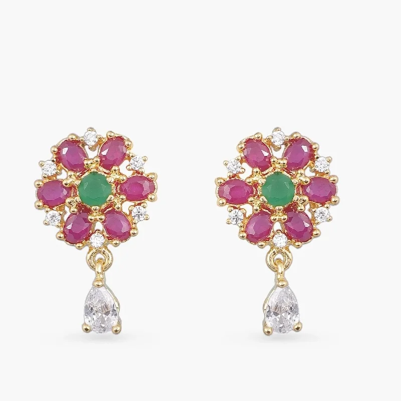 women's butterfly earrings-Bela Nakshatra CZ Earrings