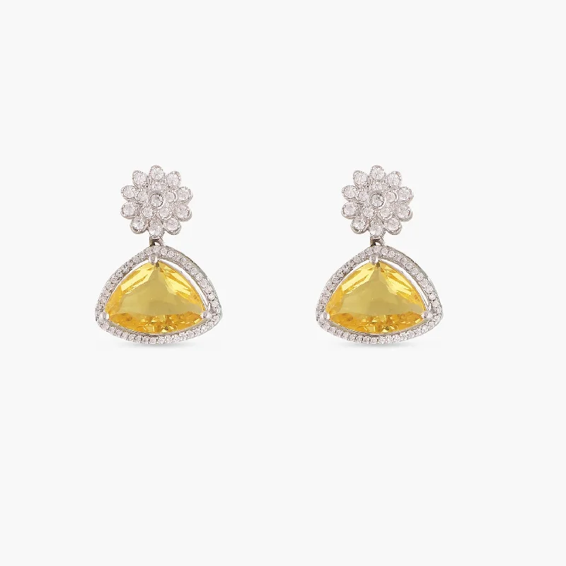 women's bird earrings-Angelic Delicate CZ Earrings