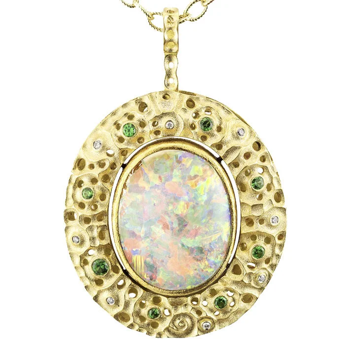 women's butterfly necklaces-Alex Sepkus Flora Pendant Necklace - M-126MS