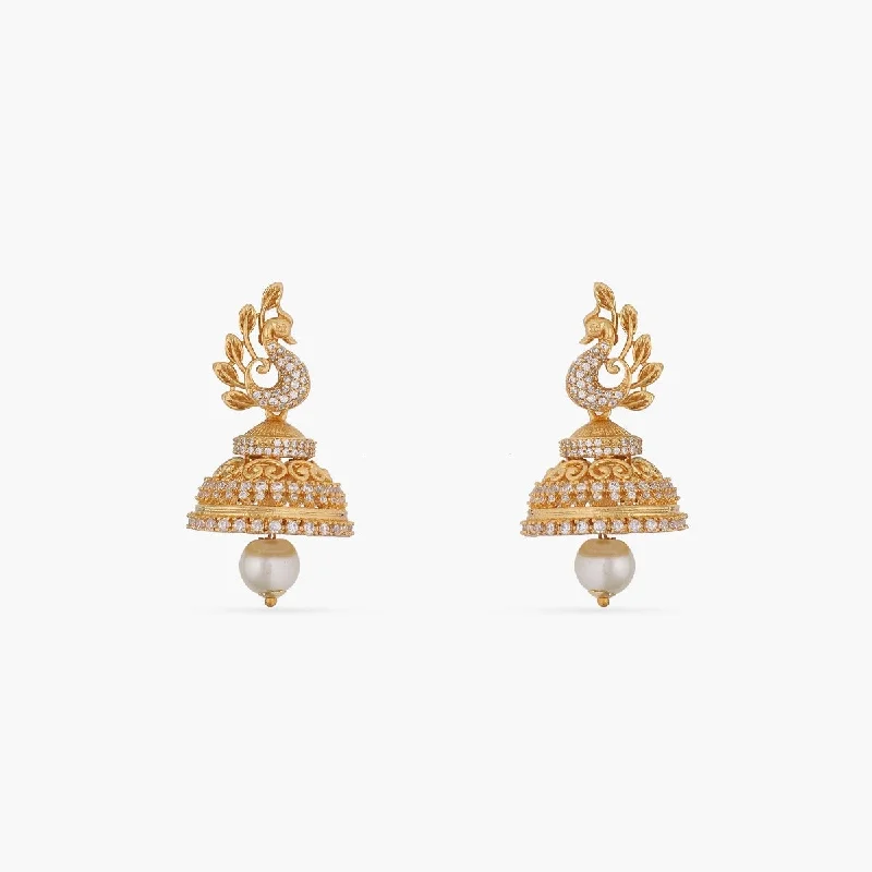 women's nickel-free earrings-Ainara Delicate CZ Earrings