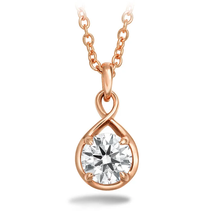 women's galaxy necklaces-Hearts On Fire Optima Drop Diamond Pendant Necklace