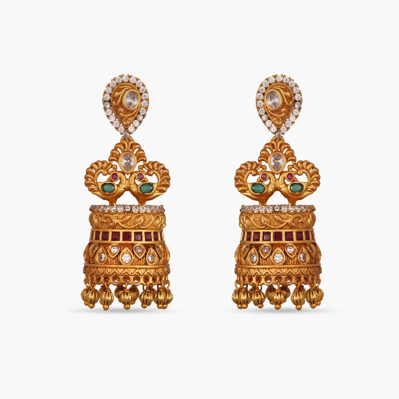 women's fashion earrings-Runki Antique Earrings