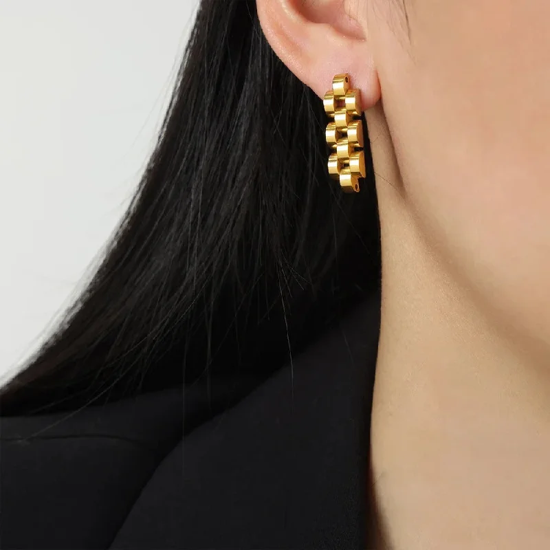 women's ear cuff earrings-Bandita Earrings