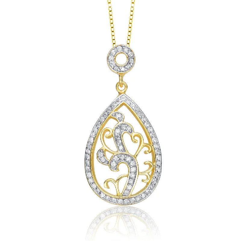 women's pendant necklaces-Clermont Cluster Pear Drop Pendant Limited Edition Necklace