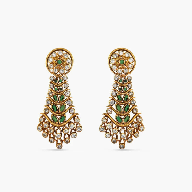 women's star earrings-Shuchi Antique Earrings