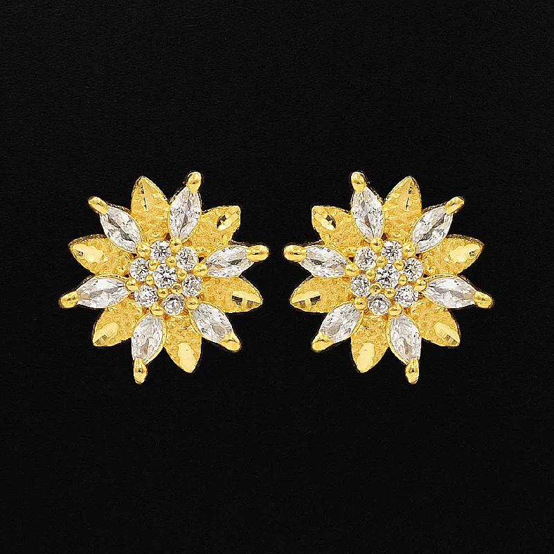 women's high-end earrings-Stone Earrings PSST130W-001