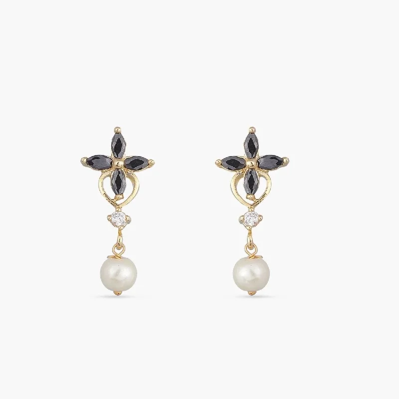 women's sapphire earrings-Lily Nakshatra CZ Earrings