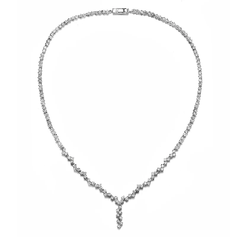 women's exotic necklaces-Antoinette Dainty Garland Necklace