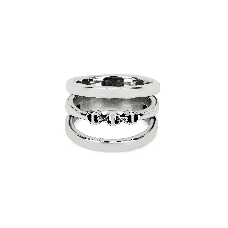 women's triple-band rings-ASSET