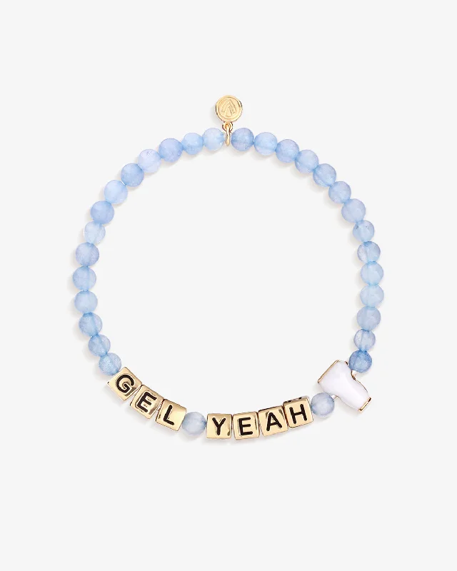 women's celestial bracelets-Gel Yeah Bracelet in Blue Aquamarine