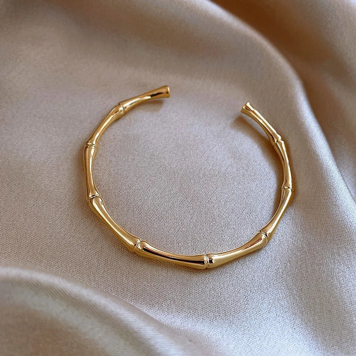 27# Gold. Bamboo Bracelet