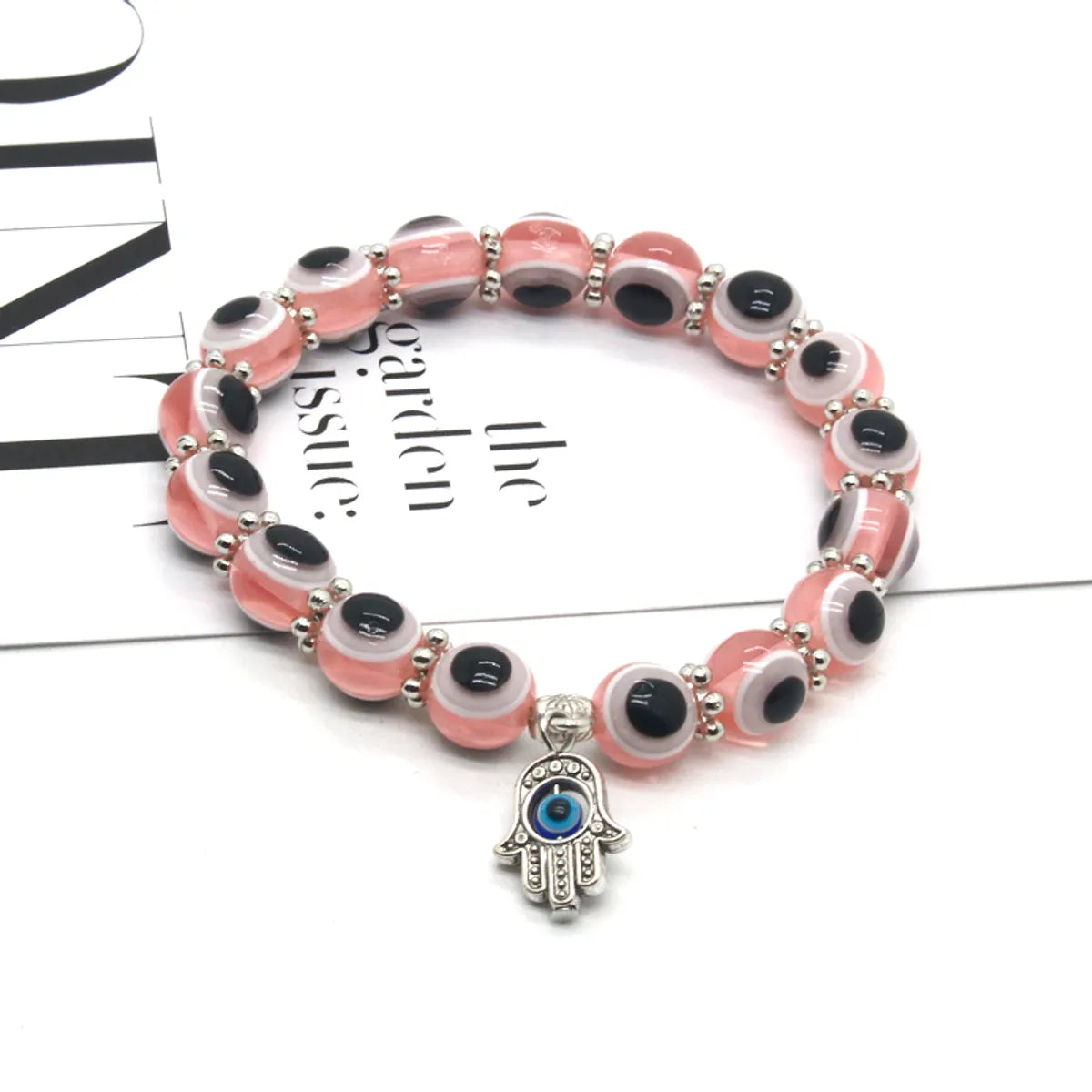 Pink Bead Bracelet 2