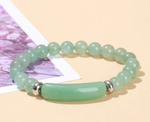 Natural Green Aventurine Bridge Bracelet