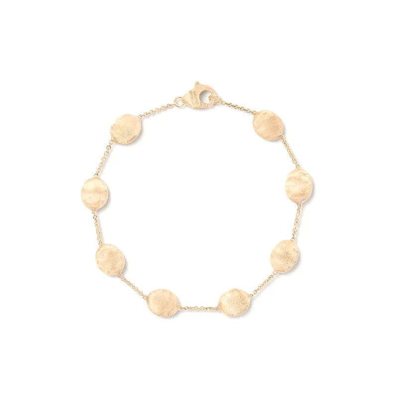 women's gemstone bracelets-Marco Bicego Siviglia Bean Bracelet