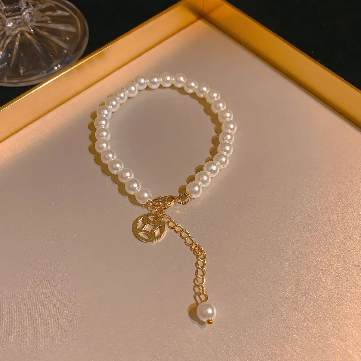 Fortune Rolling Pearl Bracelet