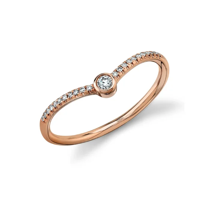 14K Rose gold