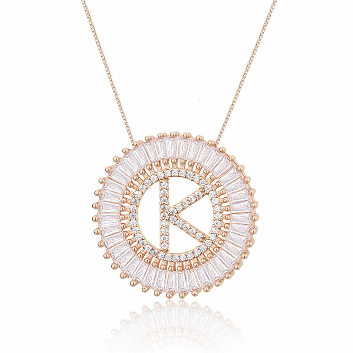 Rose Gold Plated K