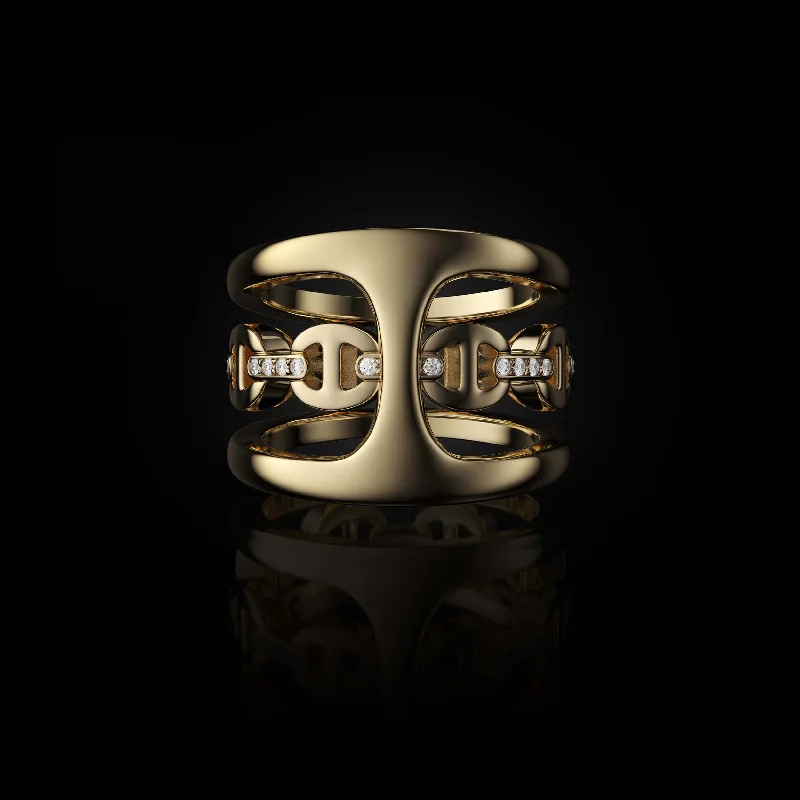 women's gold rings-PHANTOM CLIQUE MIXED