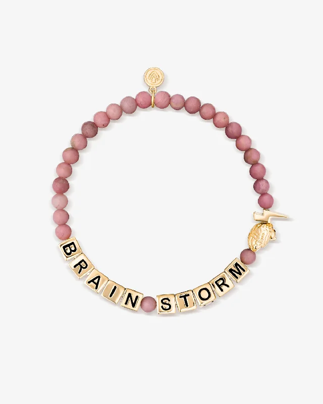 women's luxury bangles-Brain Storm Bracelet in Rhodochrosite