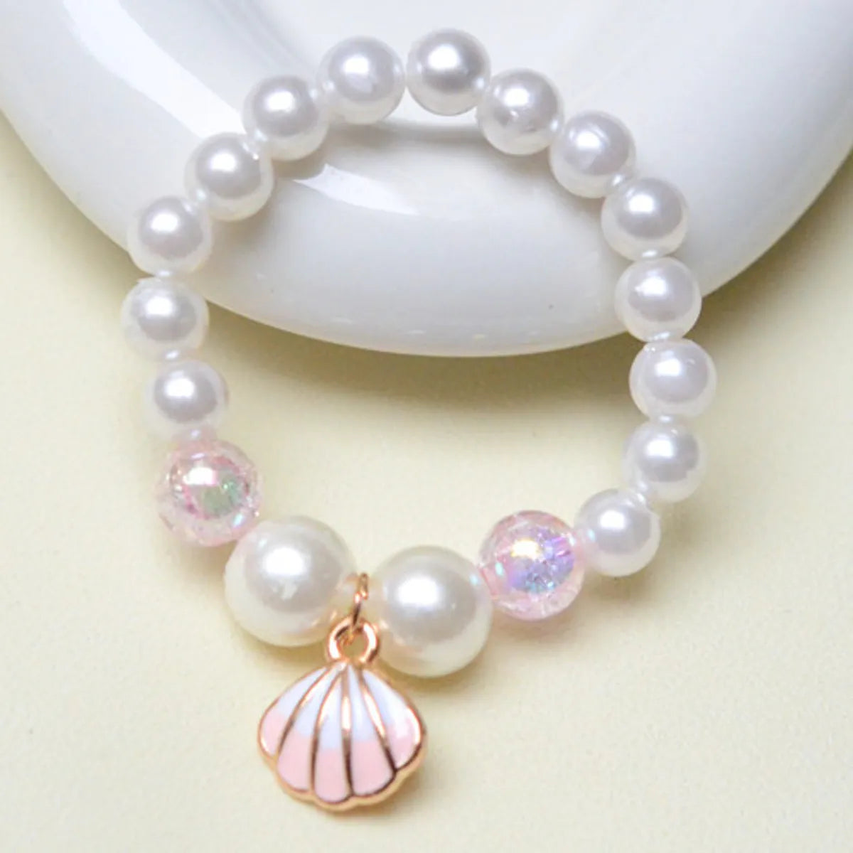 10# Pink Shell Bracelet