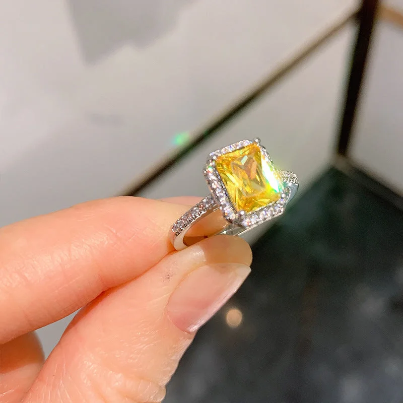 Yellow Diamond (6-8 US Adjustable)