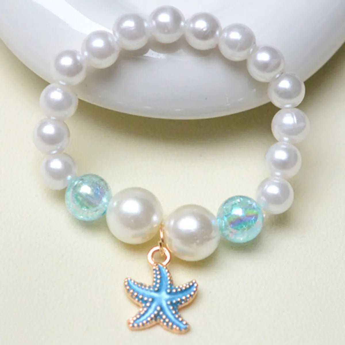 15# Blue Starfish Bracelet