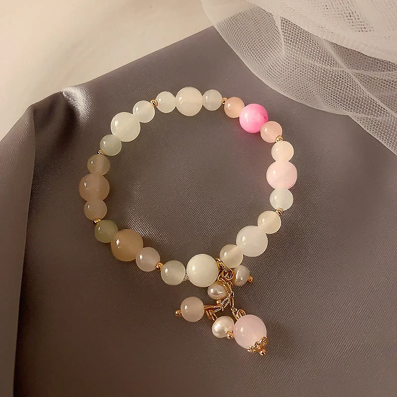 86# Elastic Bracelet-White