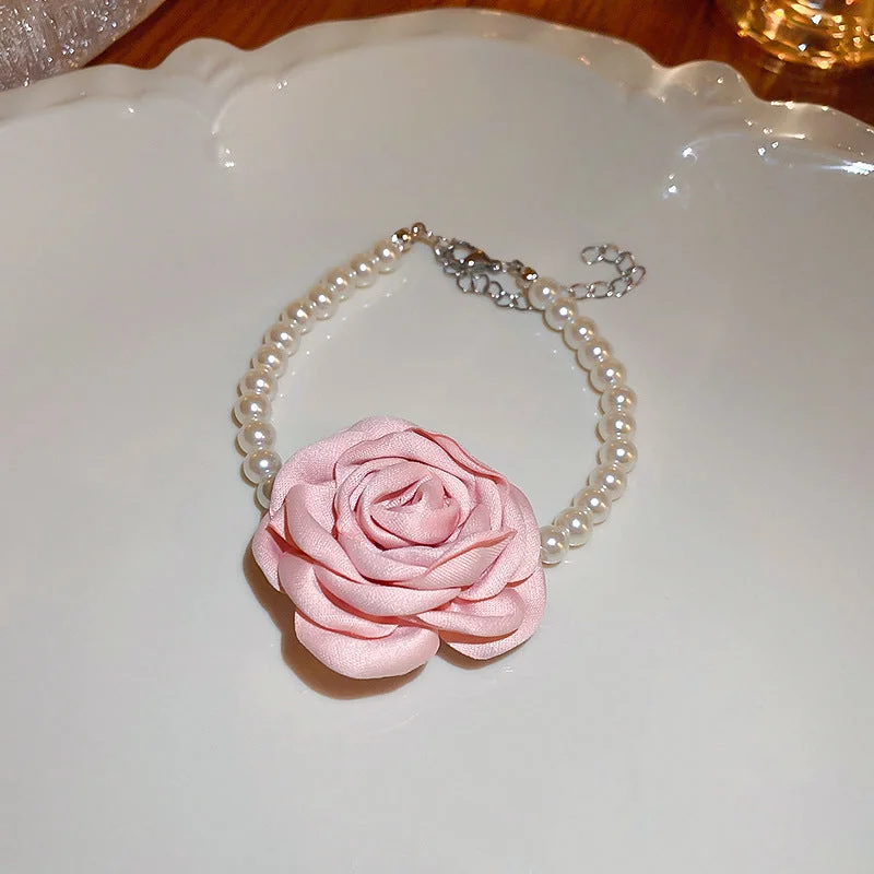 75# Bracelet-Pink Flower