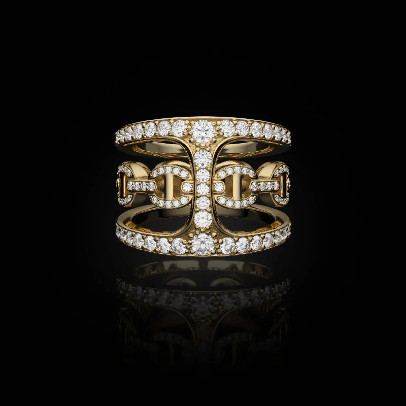 women's diamond rings-PHANTOM CLIQUE ANTIQUATED