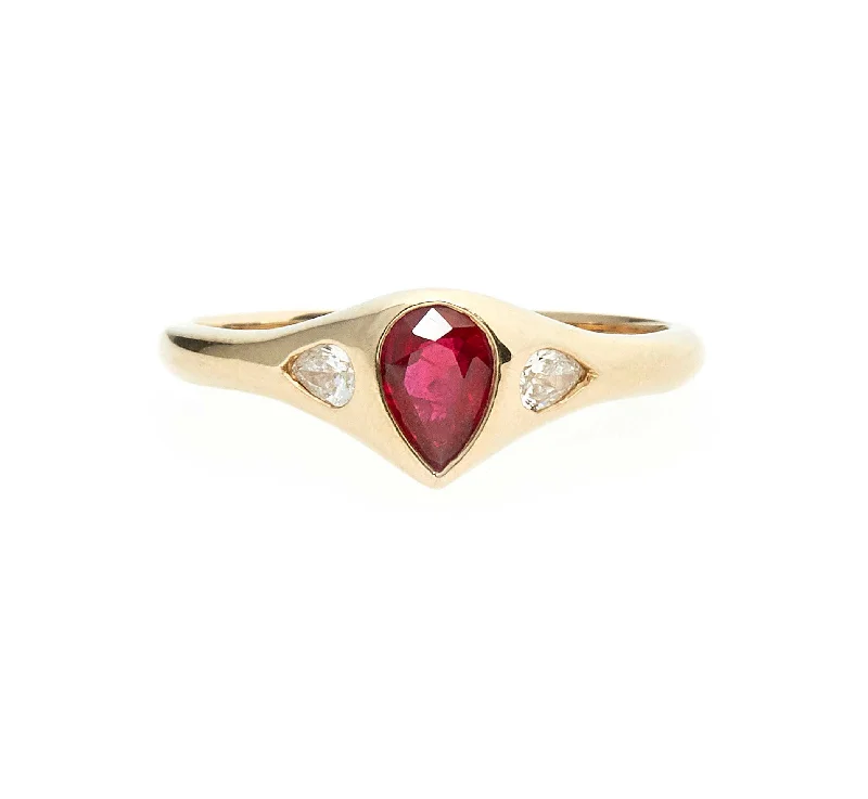 women's handcrafted rings-Julienne Ring