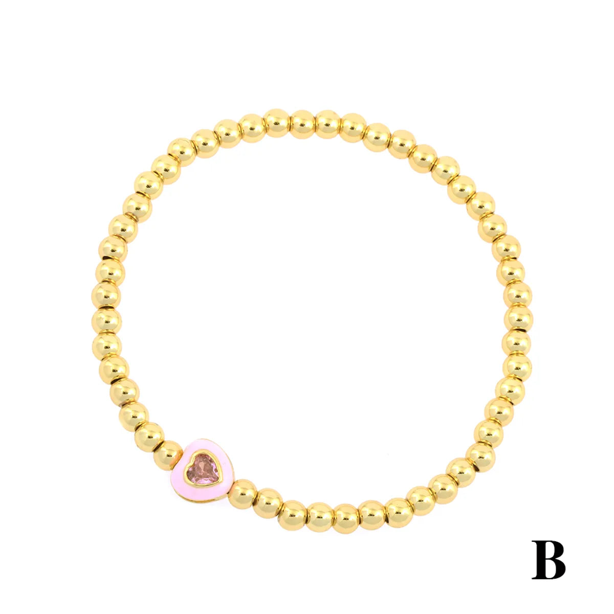 BR1666-Pink Love Heart