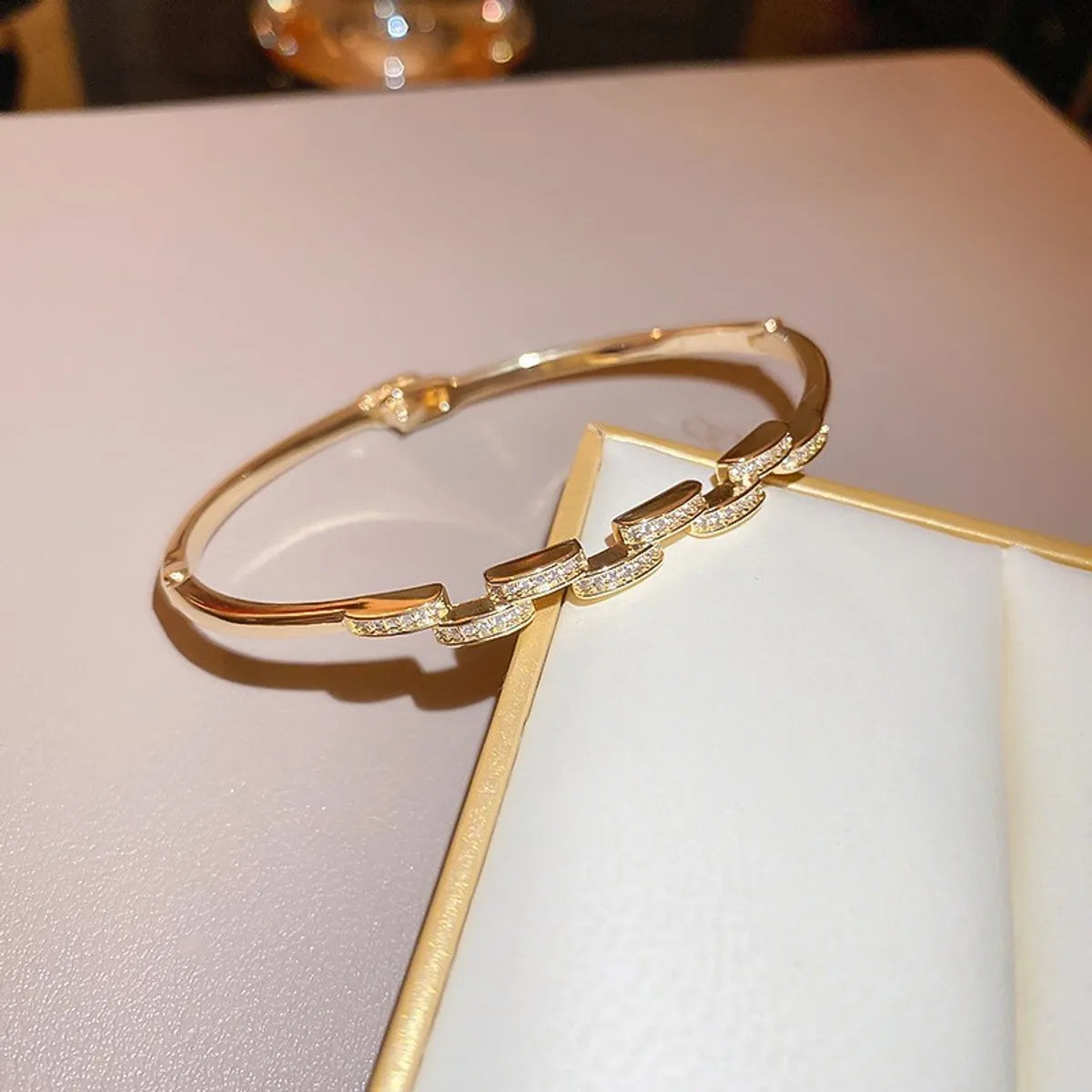 5# Bracelet-Gold (Real Gold Plating)