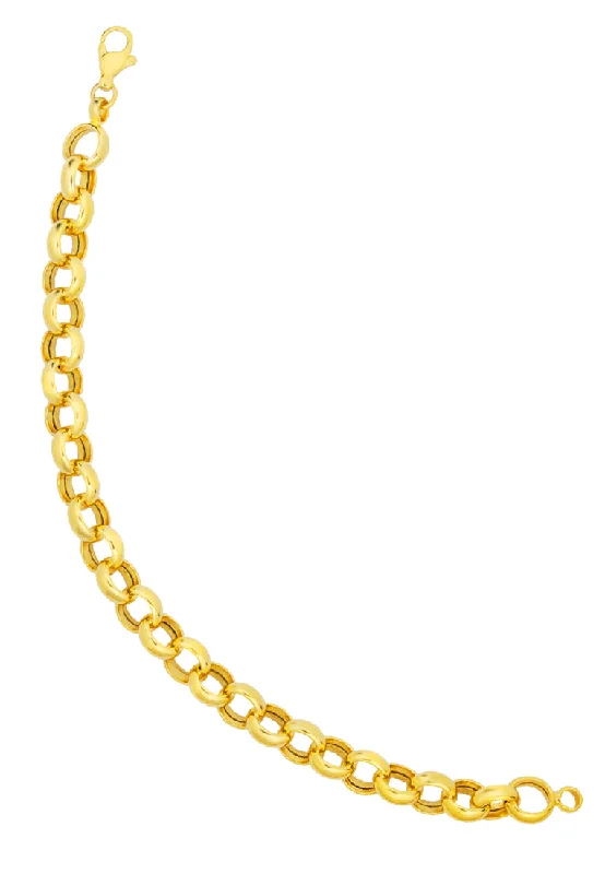 women's solid bangles-TOMEI Lusso Italia Tied Together Bracelet, Yellow Gold 916