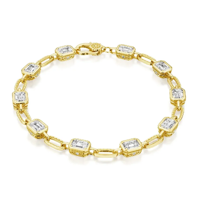 women's lightweight bangles-Tacori Allure Diamond Bracelet