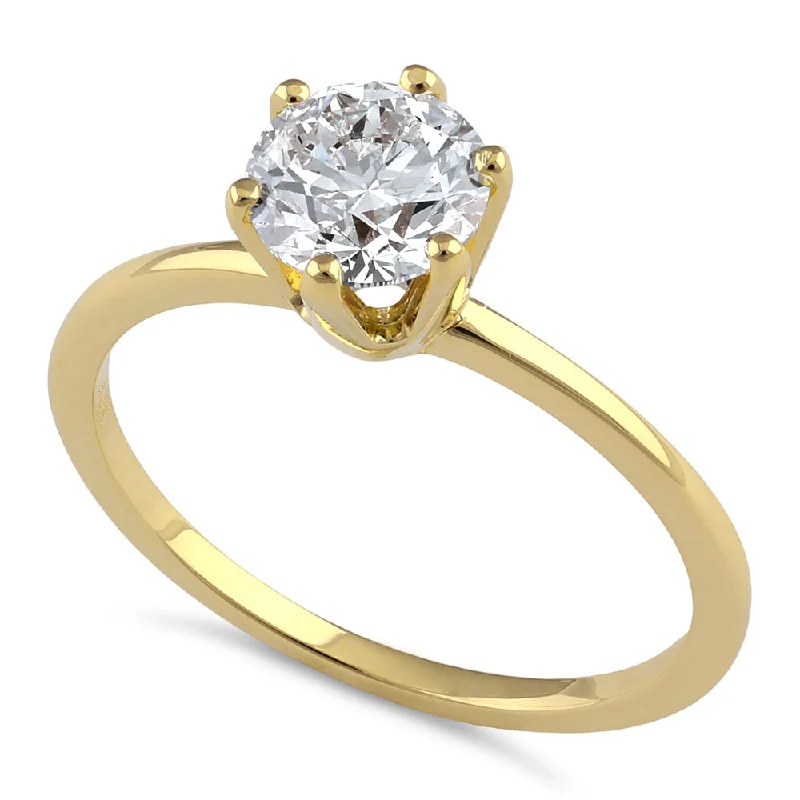 women's art deco engagement rings-14K Gold 1.00 ct. Lab Grown Diamond Ring